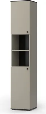 Immagine prodotto di Mobiletto da bagno Vicco Joli Grigio 37 x 192 cm con 2 porte, Model 52308