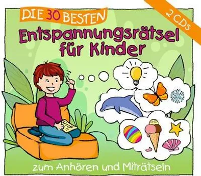 Produktbild von Die 30 besten Entspannungsrätsel für Kinder