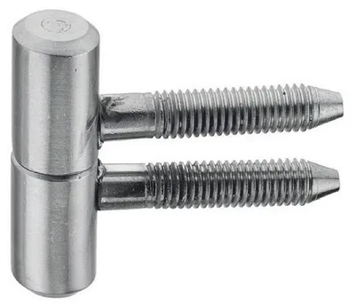 Image de Fiche à visser 16x45mm acier finition zinguée blanc - MONIN - 651510