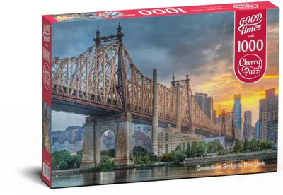 Produktbild von Puzzle 1000 piese Queensboro Bridge in New York 30141 Cherry Pazzi