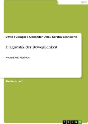 Produktbild von Diagnostik der Beweglichkeit