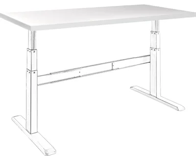 Produktbild von celexon Tischplatte 175 x 75cm für Adjust- Schreibtisch, weiß