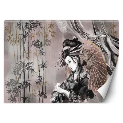 Produktbild von Iris Blumen im Wind FOTOTAPETE 368x254 cm VLIES Tapete Wandtapete Wandbilder Wanddekoration Design Wohnzimmer Schlafzimmer Flur Büro Küche T-4-TF-20057-368x254