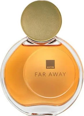 A bottle of Avon Far Away Eau de Parfum.