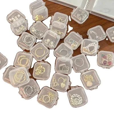 Image de Boîte de rangement avec 30 compartiments, design soigné, construction respectueuse de l'environnement, contient 100 pièces