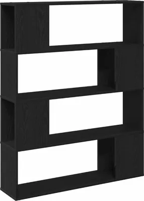 Produktbild von TV-Schrankset Schwarz Eichen-Optik 100 x 24 x 124,5 cm