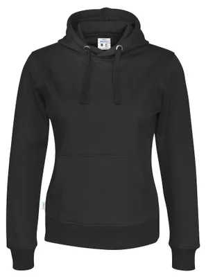 Produktbild von Cottover - Kapuzenpullover für Damen ET816 (XS) (Schwarz)