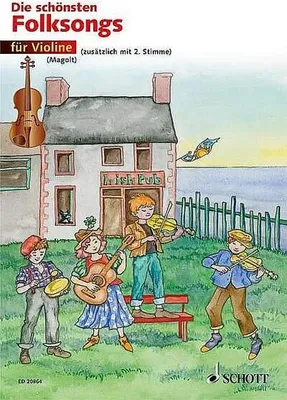 Produktbild von Die schönsten Folksongs/Violine