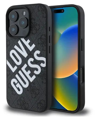 Immagine prodotto di Guess, custodia protettiva per iPhone 16 Pro modello MagSafe 4G, nero