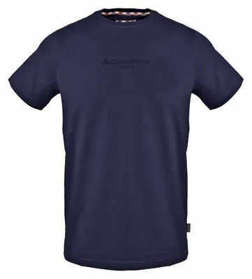 Produktbild von Aquascutum - T-Shirt für Herren, Regulär GT17842 (XL) (Marine)