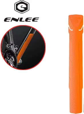 Image de Protecteur de cadre de vélo - Protecteur ENLEE orange
