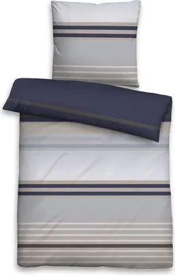 Produktbild von Biberna Mako-Satin Bettwäsche 0616308-544 Größe 135x200 cm 80x80 cm