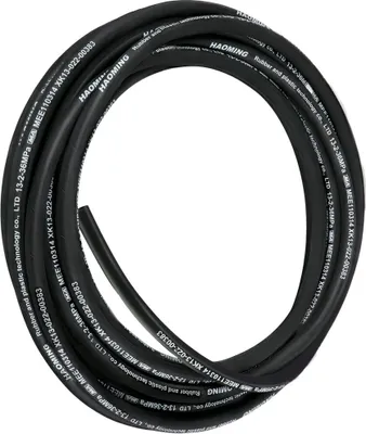 Immagine prodotto di Tubo flessibile idraulico da 1/2 pollice - Tubi flessibili per olio idraulico da 15 m - Pressione massima 5000 PSI - Tubo flessibile ad alta pressione per applicazioni idrauliche -