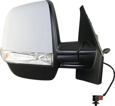 Produktbild von TYC 325-0145 Außenspiegel Seitenspiegel Rechts für FIAT DOBLO Kasten/Kombi (263) Konvex Grundiert