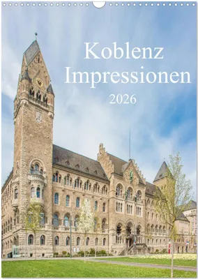 Produktbild von Koblenz Impressionen (Wandkalender 2026 DIN A3 hoch), CALVENDO Monatskalender