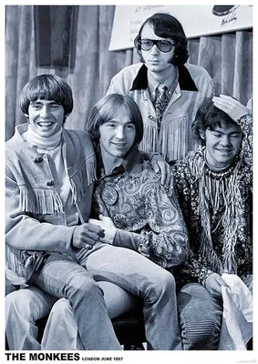 Zdjęcie produktu dla The Monkees - Londyn, 1967 - Plakat - 59x84 cm