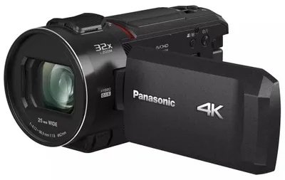 Image de Panasonic HC-VX3E-K caméscope numérique Caméscope portatif 8,57 MP MOS BSI 4K Ultra HD Noir