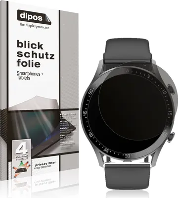 Produktbild von Blickschutzfolie für Fireboltt Talk 2 matt Schutzfolie Folie Display Schutz dipos