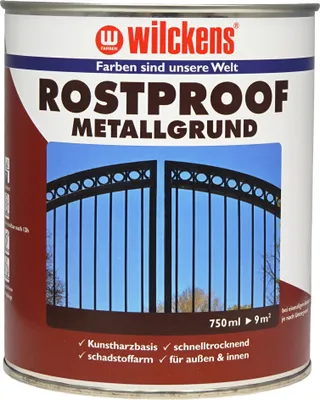 Produktbild von Wilckens Rostproof Metallgrund, 750 ml, Rotbraun