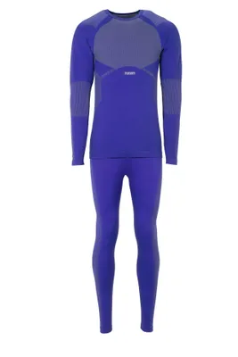 Produktbild von Planam Funktionsunterwäsche Set Fit Gr. S/M blau