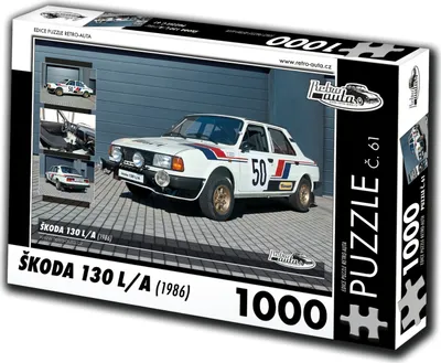 Zdjęcie produktu dla Puzzle nr 61 - ŠKODA 130 LA (1986) 1000 elementów
