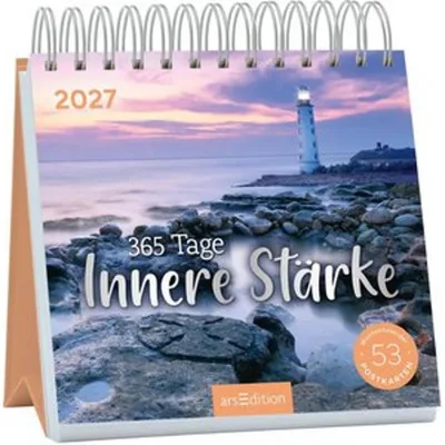 Obrázek produktu pro Postkartenkalender Innere Stärke 2027