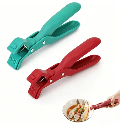2er Set Silikon-Küchenzangen, hitzebeständig, 18 cm, Antirutsch