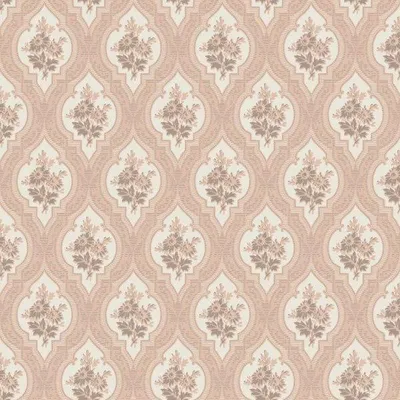 Produktbild von Borastapeter Tapete Barockmuster Rosa - 660267 - 53 cm x 10.05 m