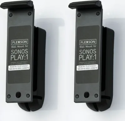 Zdjęcie produktu dla Flexson FLXS1WM2021, Ściana, Czarny, SONOS PLAY:1, 127 mm, 35 mm, 61 mm