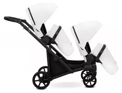 Image de Kunert Poussette Brav DUO 3 in1 sièges auto White Eco