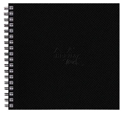 Produktbild von Rhodia Watercolor Book, Papier 100% Hadern 300g, 20 Bl, 21x21 cm Schwarz 116151C