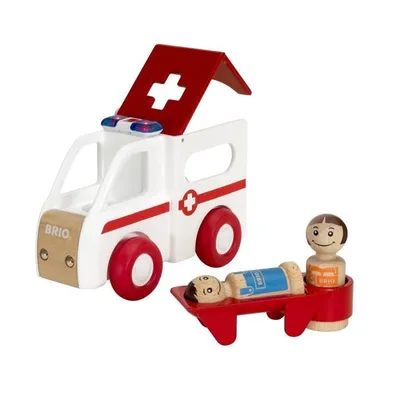 Image de Ambulance BRIO avec lumières et sons ; 30381