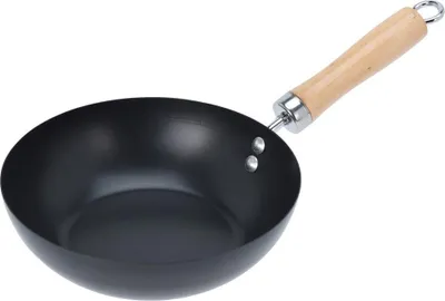 Obrázek produktu pro Uhlíková ocelová wok pánev, Ø 20 cm