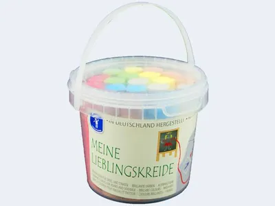 Produktbild von Meine Lieblingskreide 20 Farben im Eimer