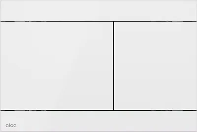 Zdjęcie produktu dla Alcadrain WC - Betätigungsplatte FUN-WHITE  Weiß-Glanz Edelstahl