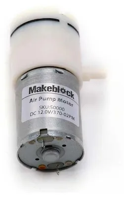 Produktbild von Makeblock 12V/370-02 UpM Luftpumpenmotor, 370er-Bauform,3,0L/min, <250mA, <60dB, 12V DC