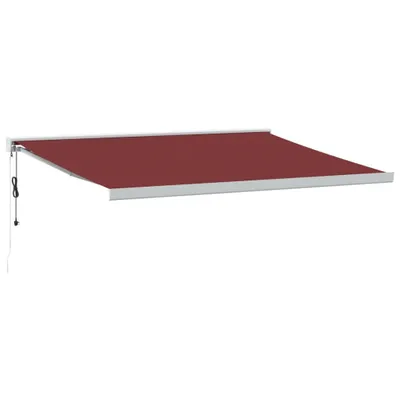 Obrázok produktu pre vidaXL Markíza automatická burgundská červená 400x300 cm