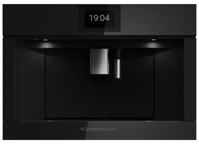 Produktbild von Küppersbusch CKV6800.0S, Espressomaschine, 2,4 l, Kaffeebohnen, Gemahlener Kaffee, Eingebautes Mahlwerk, 1350 W, Schwarz