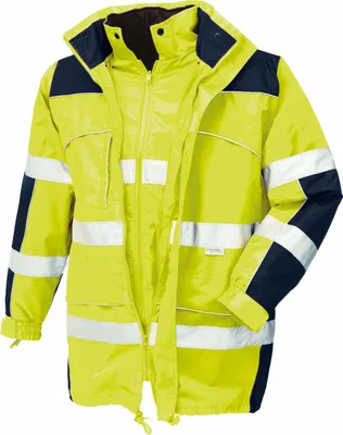 Produktbild von TEXXOR Warnschutzjacke Parka TORONTO Gr. L gelb/marine