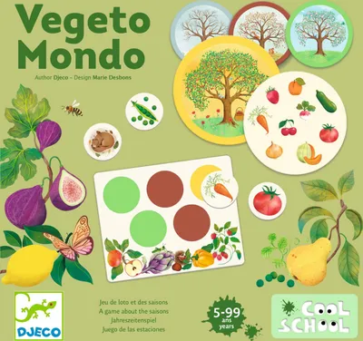 Productafbeelding van Educatief speelgoed Vegeto Mondo, Djeco
