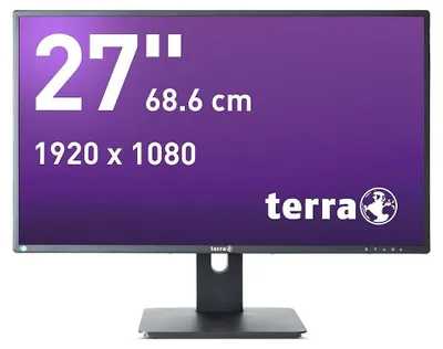 Image de TERRA LCD/LED 2756W PV V4 schwarz GREENLINE PLUS Monitor PC 68,6 cm (27″) 1920 x 1080 Pixel Full HD Nero