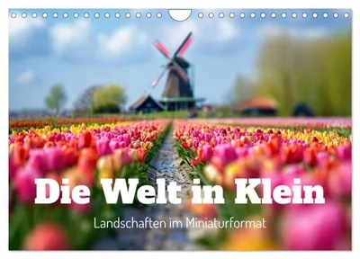 Produktbild von Die Welt in Klein (Wandkalender 2027 DIN A4 quer), CALVENDO Monatskalender