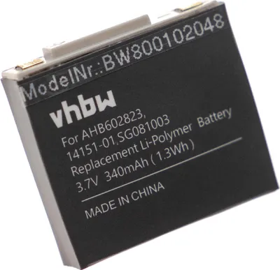 Produktbild von vhbw Akku kompatibel mit GN Netcom Jabra 9120, GN9120, GN9125 Flex, 9125, GN9125, GN9120 Flex Wireless Headset Kopfhörer (340 mAh, 3,7 V, Li-Polymer)