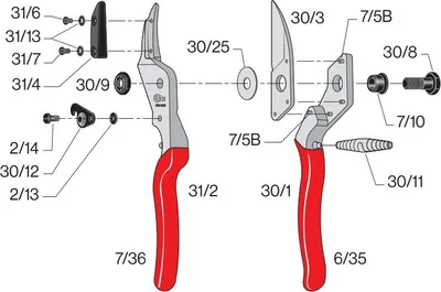 Produktbild von FELCO 30/90 Reparatur-Satz : Bolzen + Mutter