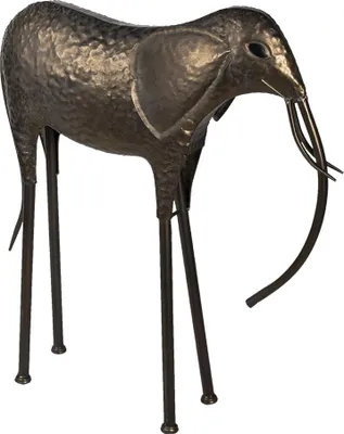 Produktbild von Clayre & Eef Figur Elefant 86 cm Kupferfarbig Metall