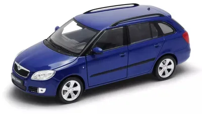 Obrázok produktu pre Model auta Welly 1:24 Škoda Fabia Ii 2009 Modrá