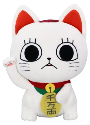 Productafbeelding van Dandadan pluche figuur, Turbo Granny (kat die wenkt), groot, 32 cm