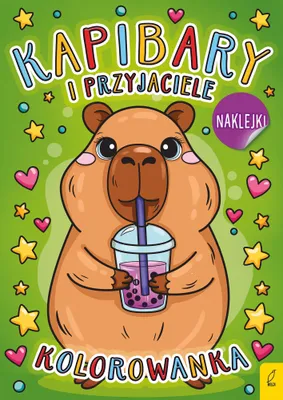Produktbild von Kapibary i przyjaciele. Kolorowanka