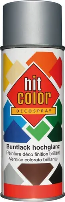Produktbild von Belton Hitcolor Lackspray 400 ml weiß-aluminium hochglanz