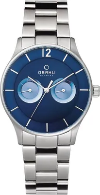 Produktbild von Uhr Obaku Herren Silber Obaku-V192GMCLSC